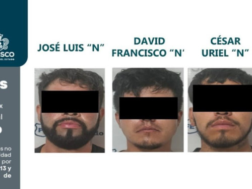 En proceso penal presuntos asaltantes en Juanacatlán y El Salto