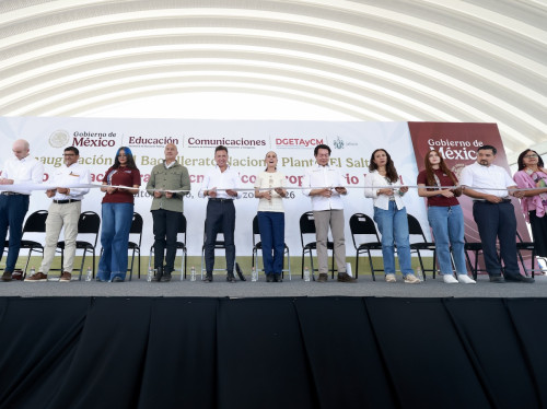 Inaugura Sheinbaum Centro de Bachillerato Tecnológico Agropecuario (CBTA) número 331 en el municipio de El Salto