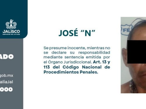 Inician proceso penal a presunto asaltante en Juanacatlán