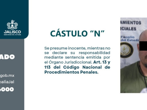 Zapotlanejo: ordenan prisión preventiva a hombre acusado de abusar de su hija