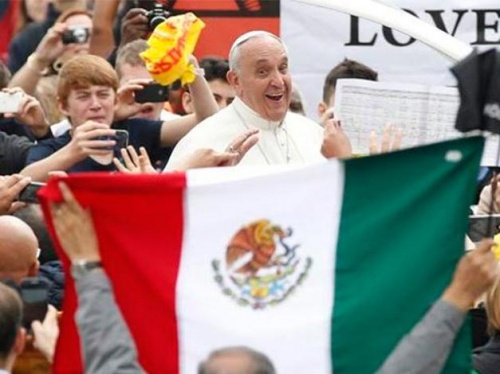 20 mil policías cuidarán al Papa en México
