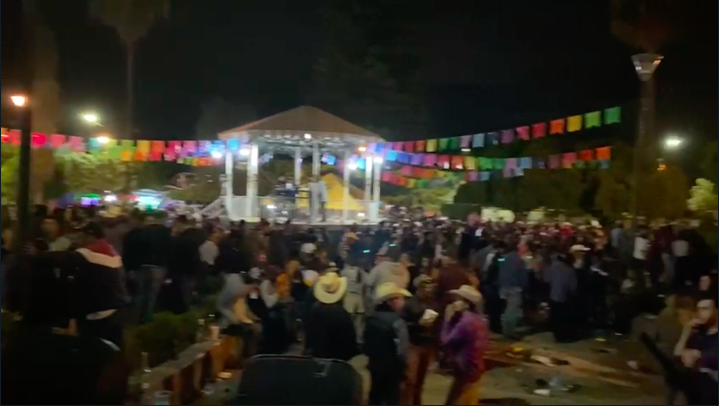 Acaban la Fiesta en la comunidad de La Paz en Zapotlanejo