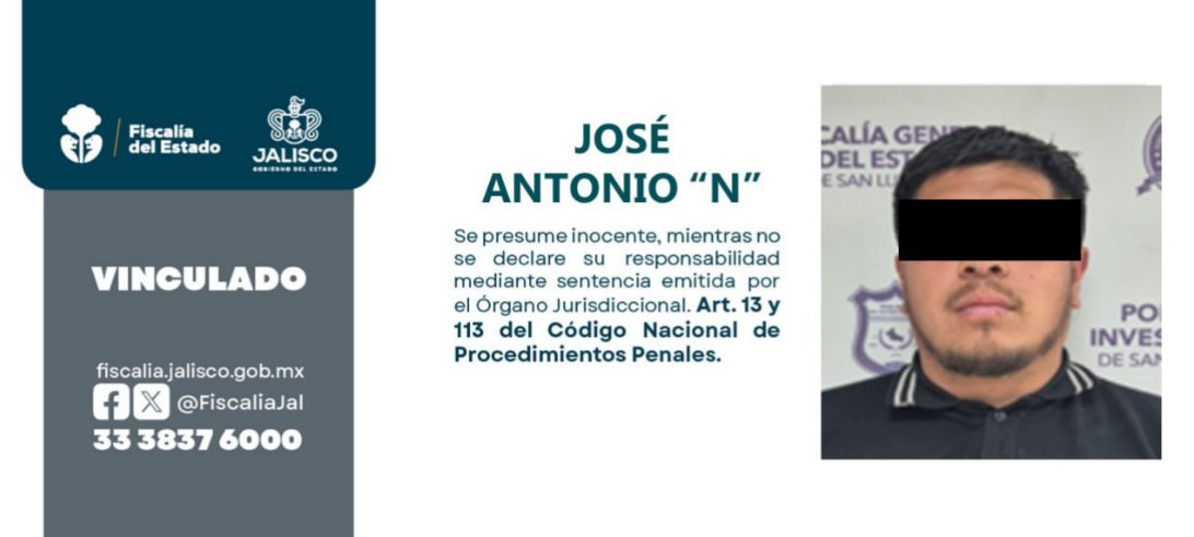 Sucedió en Zapotlanejo: vinculan a proceso a hombre por homicidio