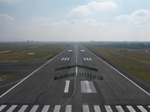 Alistan inauguración de segunda pista del Aeropuerto de GDL