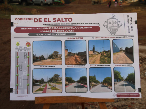 El Salto: rehabilitarán calles donde se construirá "Vivienda para el Bienestar"