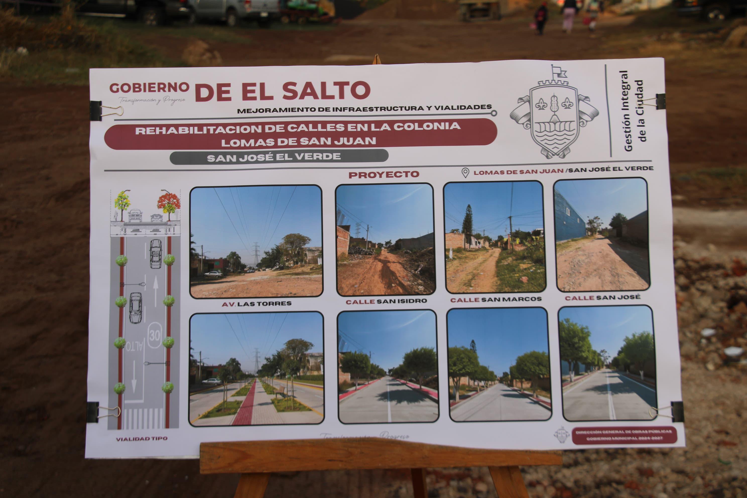 El Salto: rehabilitarán calles donde se construirá "Vivienda para el Bienestar"