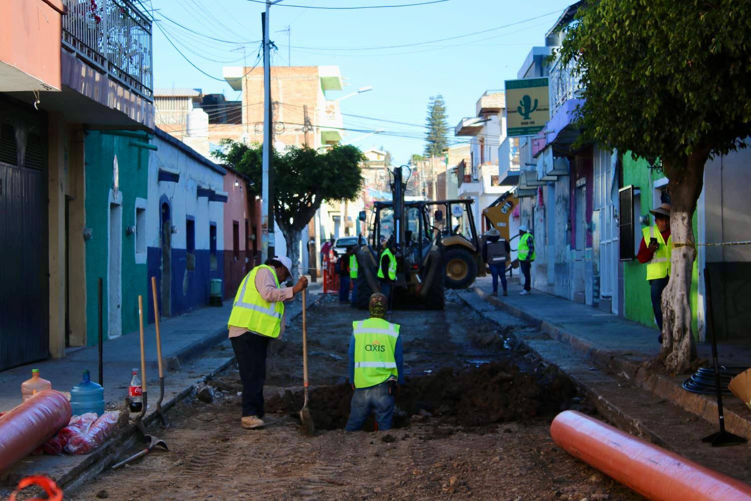 Arrancan tres obras en Cabecera Municipal de El Salto