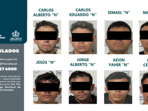 Detienen a Banda por robo millonario en Las Pintas