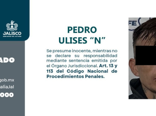 Capturan y procesan a presunto feminicida