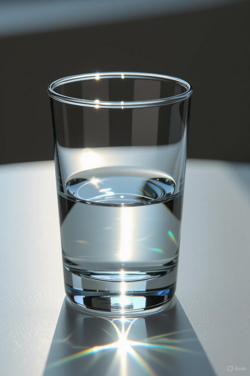 ¿Cómo vemos el vaso?