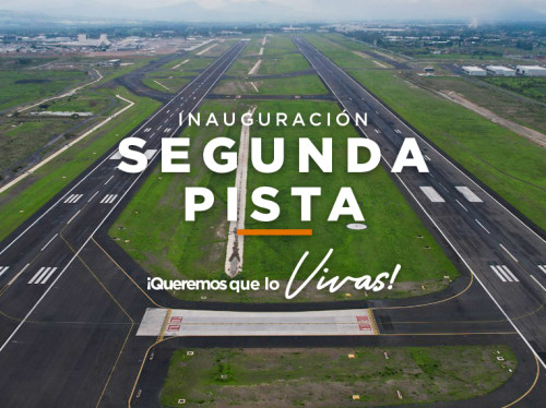 Con segunda pista, aeropuerto de Guadalajara aumenta capacidad
