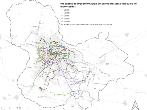 Contemplan Ciclovía en El Salto-Alameda y El Salto-El Verde