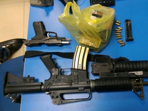 Detienen a tres con armas de fuego en La Huizachera