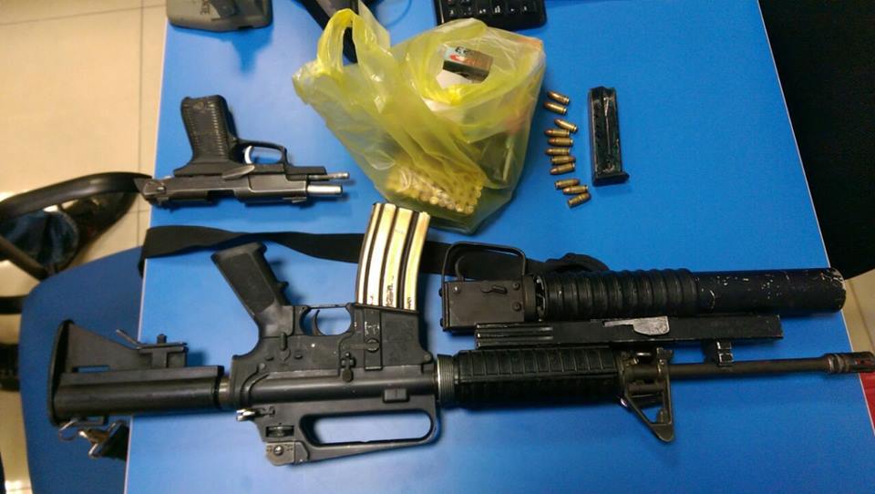 Detienen a tres con armas de fuego en La Huizachera