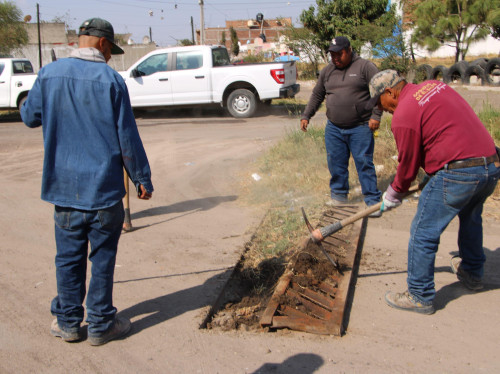 El Salto arrancó operativo preventivo de limpieza de infraestructura pluvial