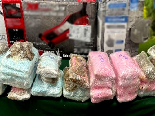 En Paquetería de El Salto: decomisan 320 mil pastillas de fentanilo valuadas en más de 64 millones de pesos