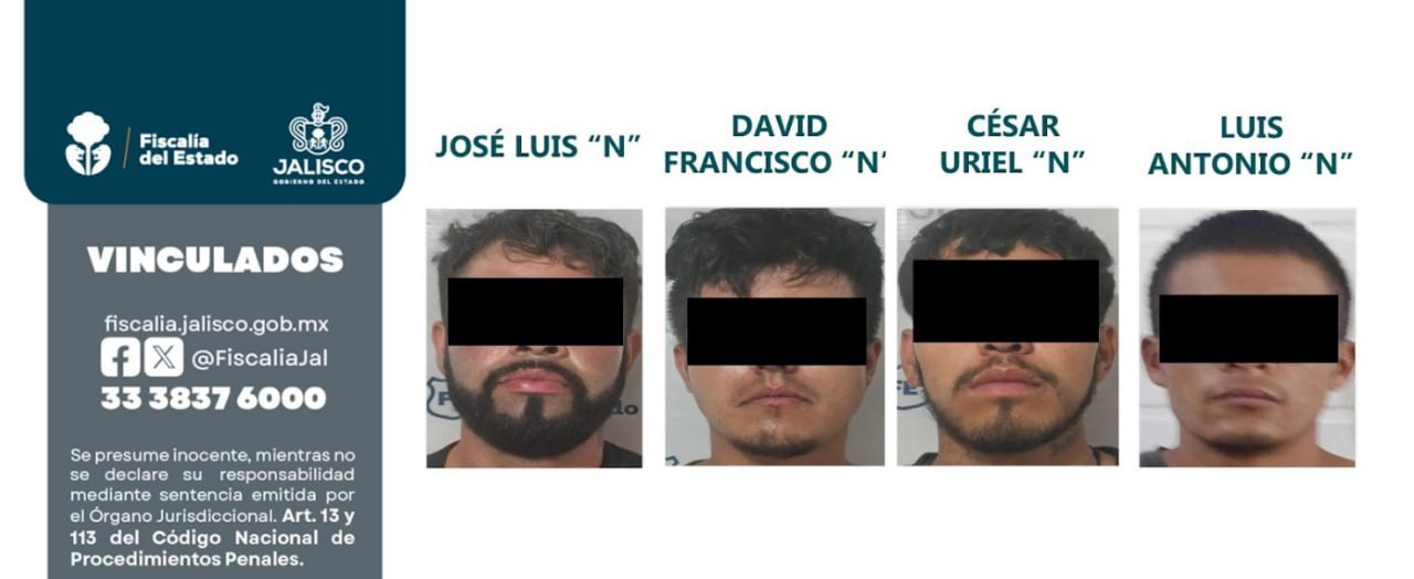 En proceso penal presuntos asaltantes en Juanacatlán y El Salto