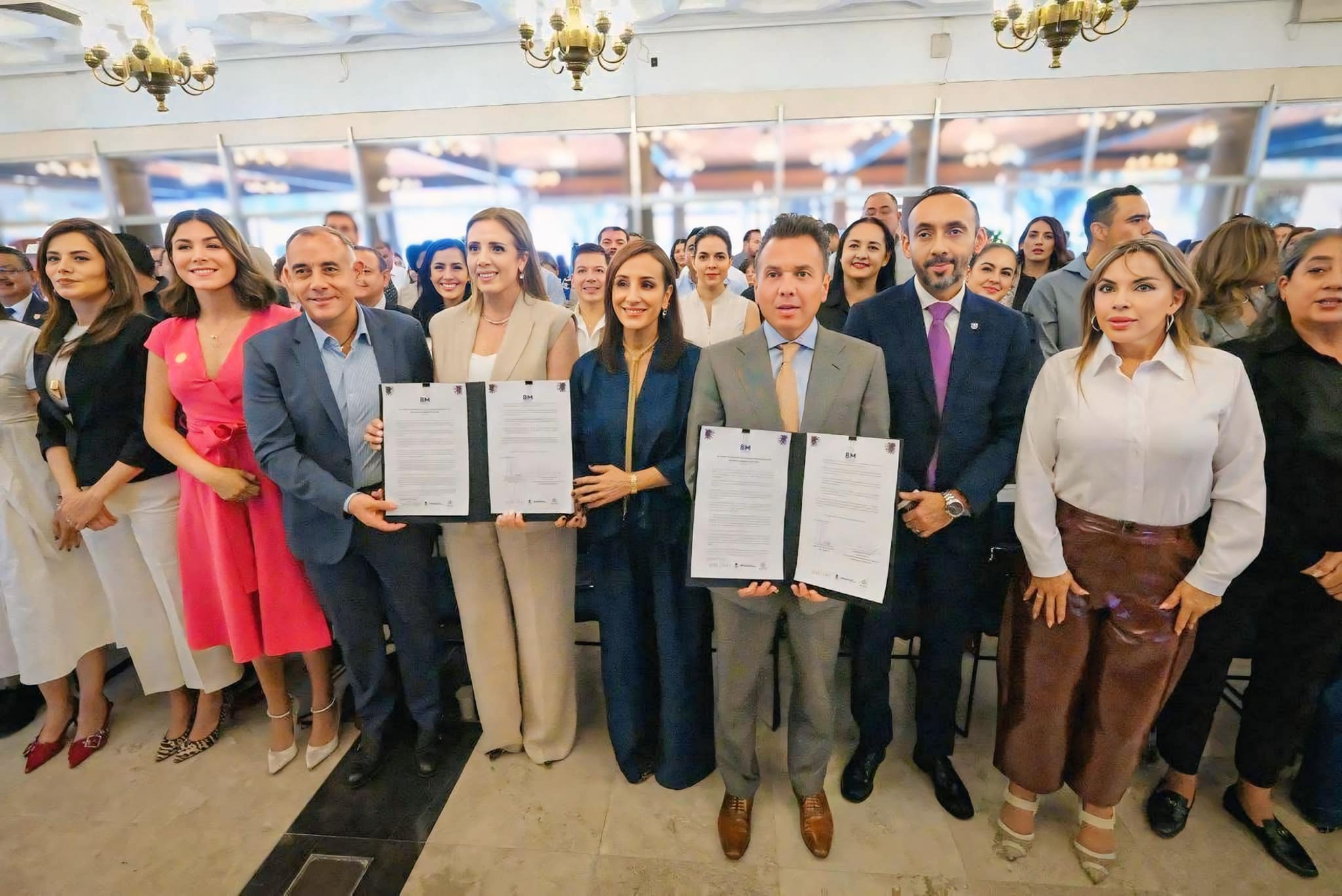 Firma El Salto Acuerdo Estatal por la Igualdad Sustantiva entre Mujeres y Hombres 2025-2030
