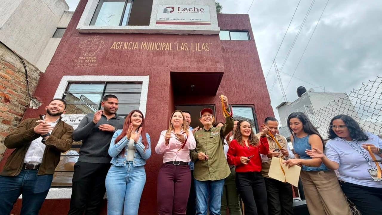 Inauguran tres nuevas lecherías del Bienestar en El Salto