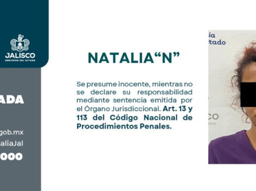 Mujer fue vinculada por homicidio calificado en Juanacatlán