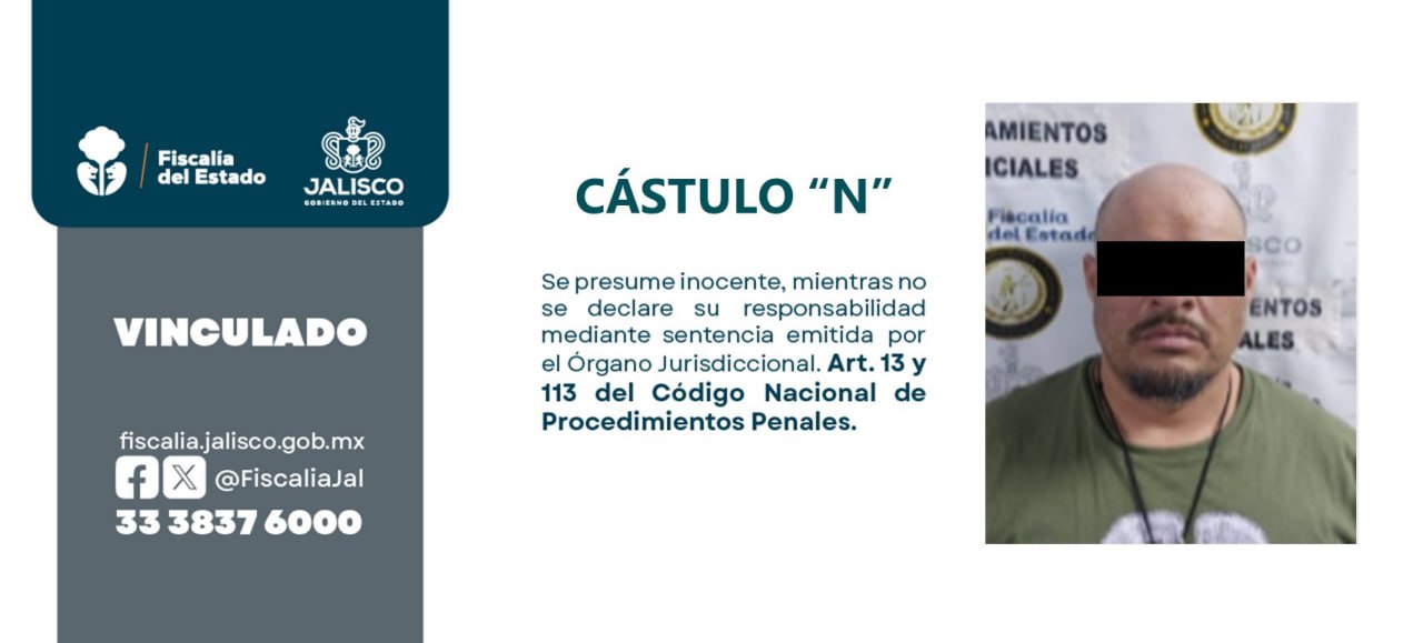 Zapotlanejo: ordenan prisión preventiva a hombre acusado de abusar de su hija