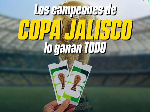 ¿Qué premios obtendrán las ganadoras y ganadores de la Copa Jalisco 2026?