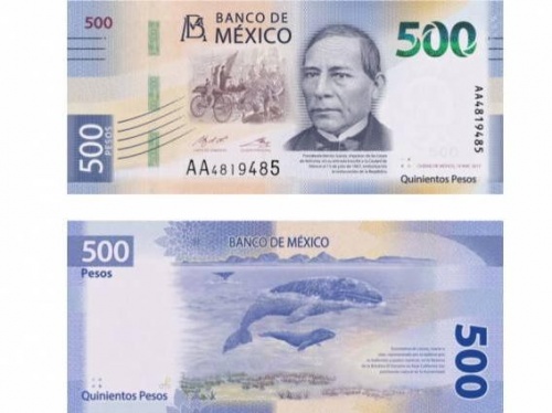 Se producen en El Salto los billetes de 500 pesos