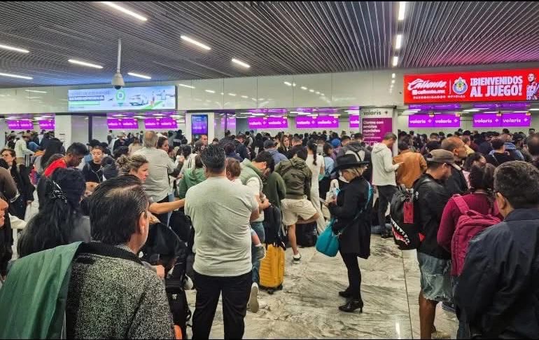 Se registran 71 cancelaciones y 17 demoras programadas en el Aeropuerto de Guadalajara