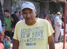 Amiro Gutiérrez, habitante de El Salto