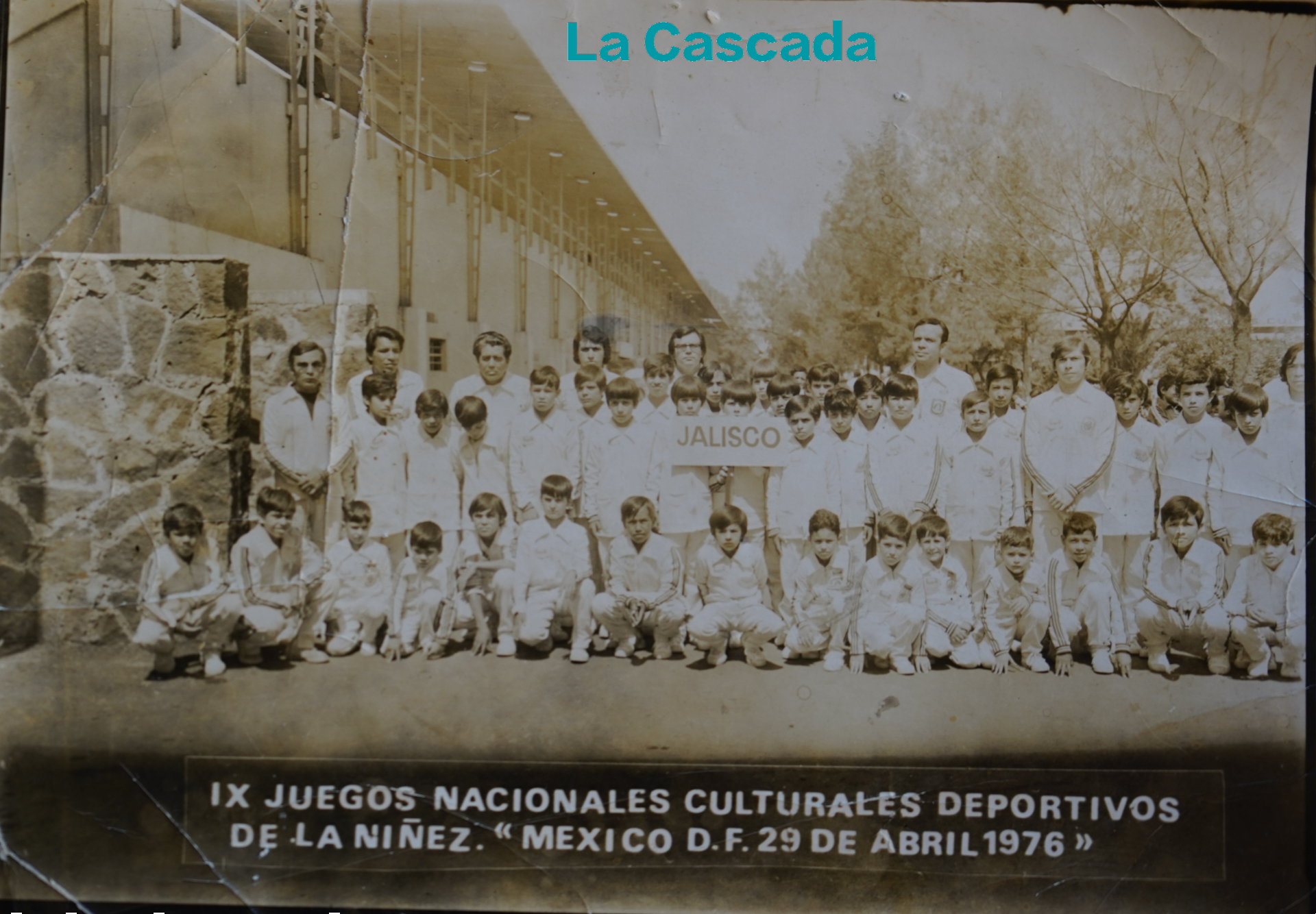 1976: en Ciudad Deportiva Magdalena Mixhuca
