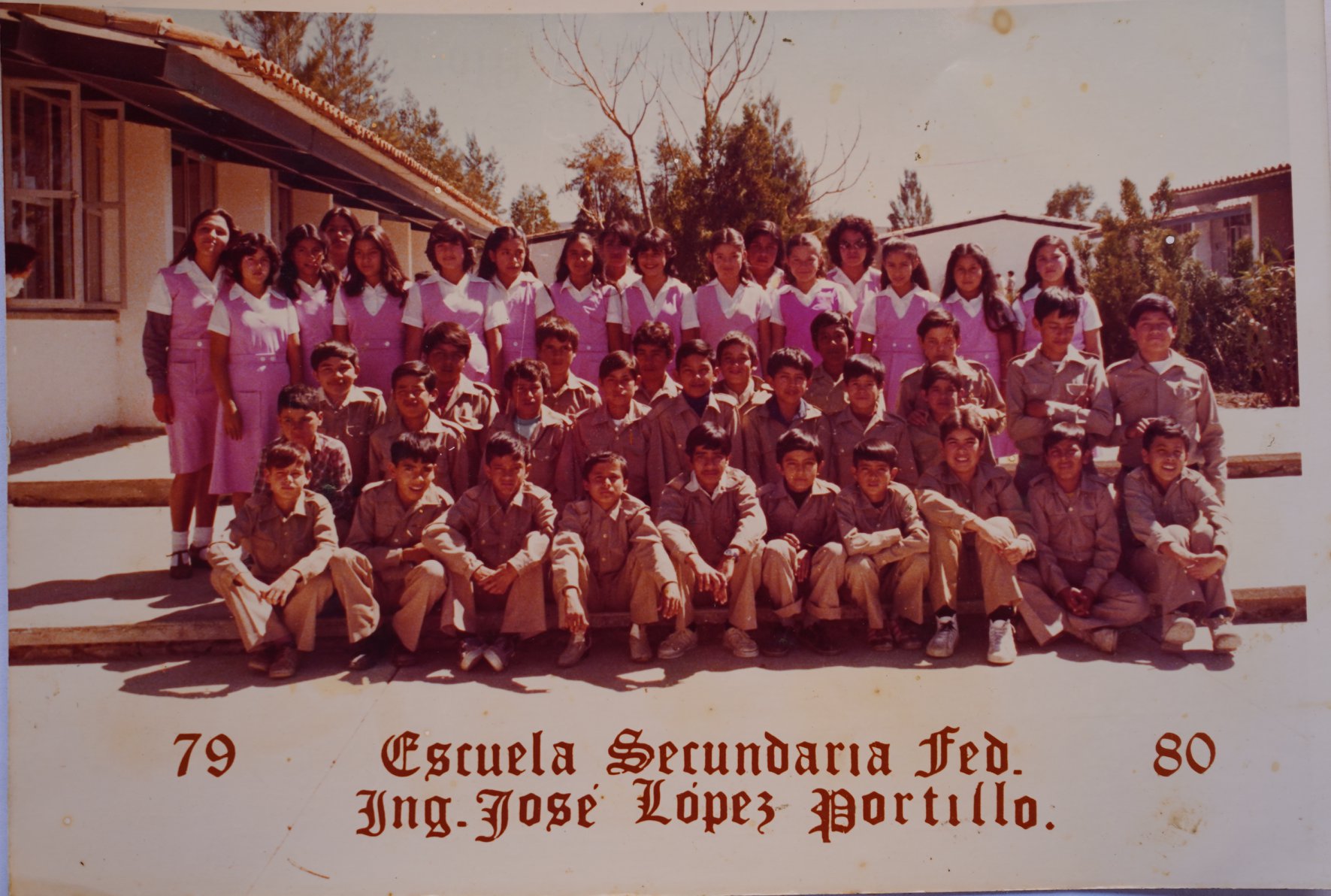 Ciclo escolar, 1979-1980.